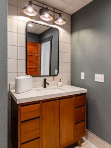 Photo of bathroom lighting upgrades